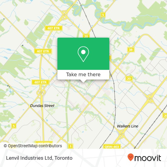 Lenvil Industries Ltd map