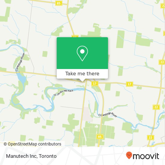 Manutech Inc map