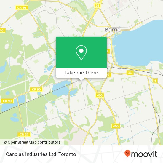 Canplas Industries Ltd map