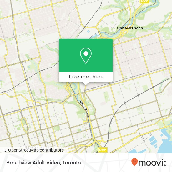 Broadview Adult Video map