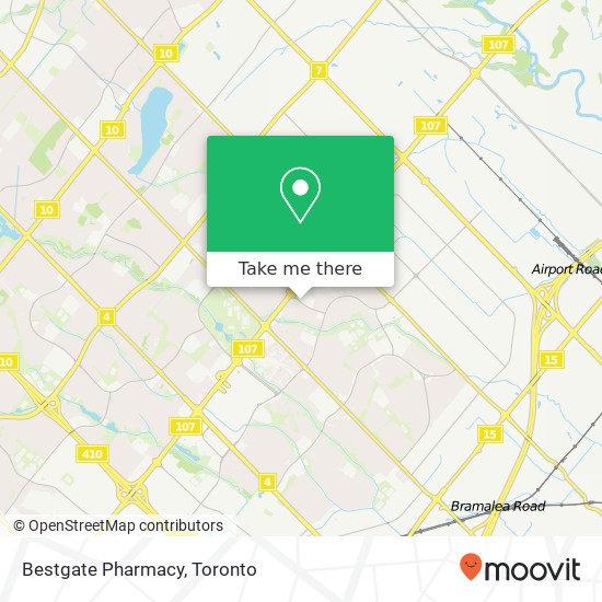 Bestgate Pharmacy map