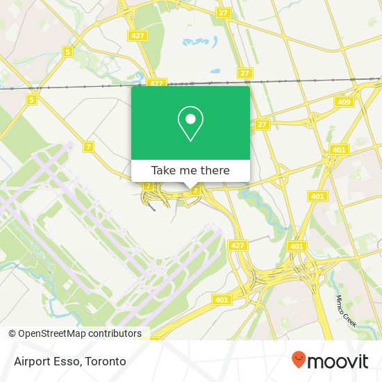 Airport Esso map