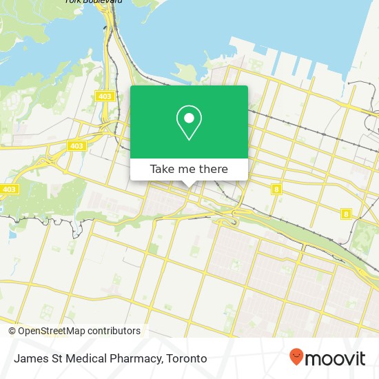 James St Medical Pharmacy map