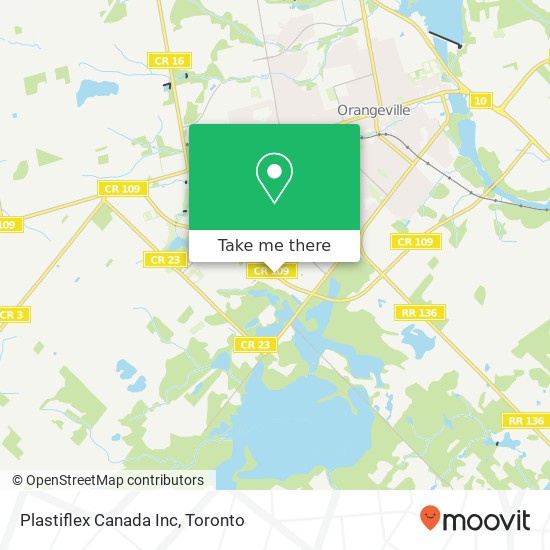Plastiflex Canada Inc map
