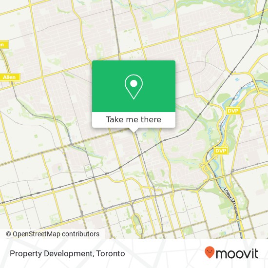 Property Development map