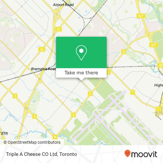 Triple A Cheese CO Ltd map