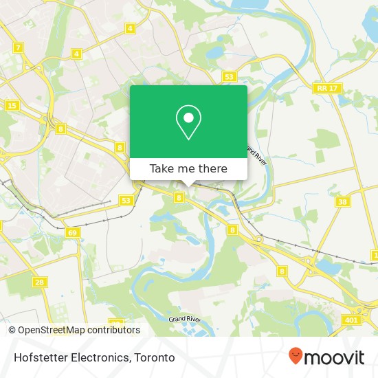 Hofstetter Electronics map