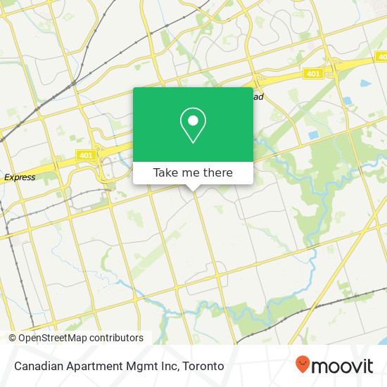 Canadian Apartment Mgmt Inc map