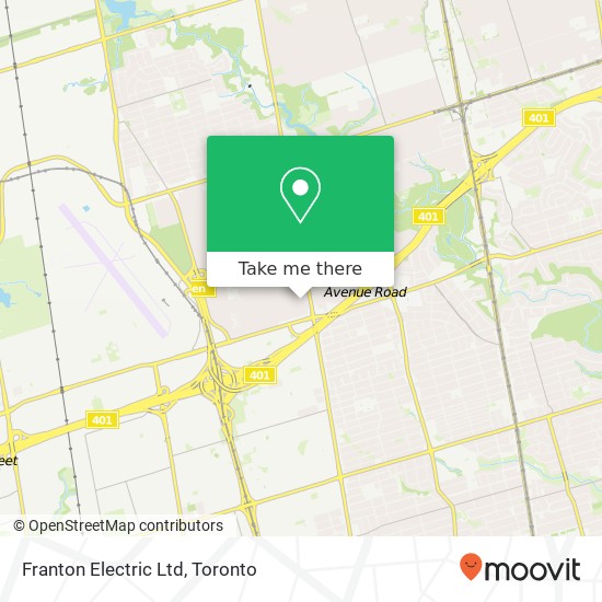 Franton Electric Ltd map