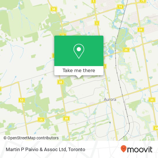 Martin P Paivio & Assoc Ltd map