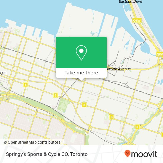 Springy's Sports & Cycle CO map