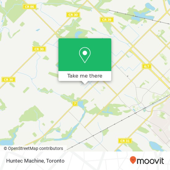 Huntec Machine map