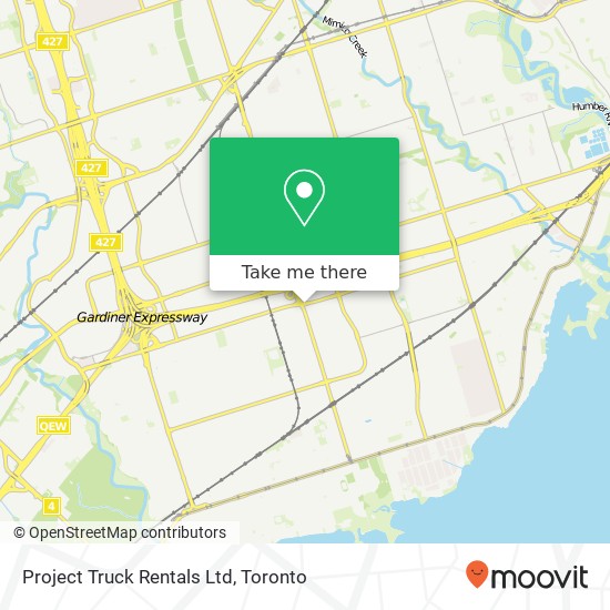 Project Truck Rentals Ltd map