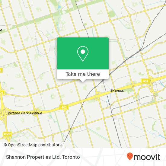 Shannon Properties Ltd map
