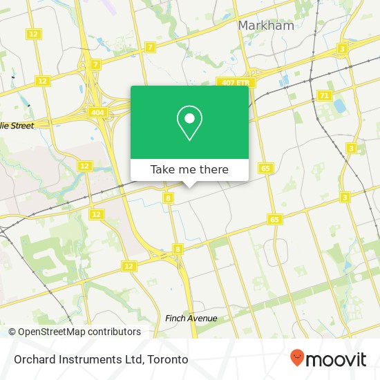 Orchard Instruments Ltd map