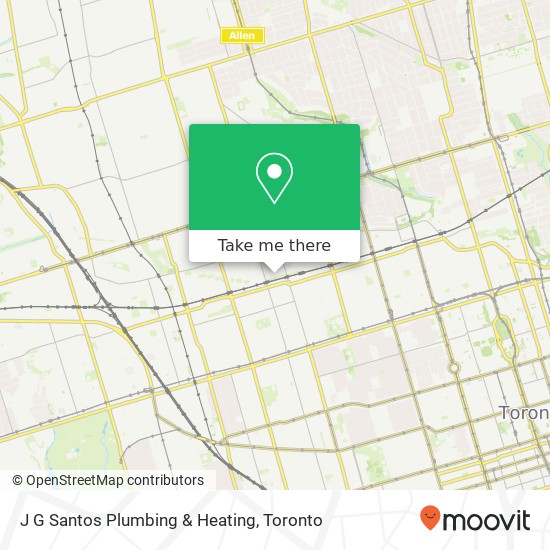 J G Santos Plumbing & Heating map