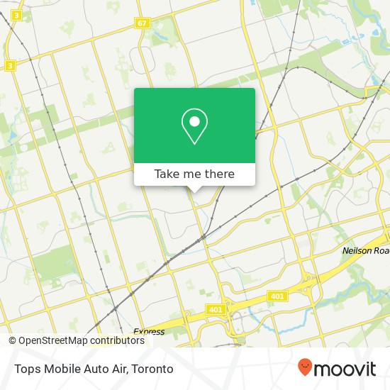 Tops Mobile Auto Air map