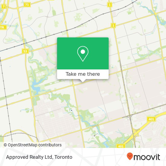 Approved Realty Ltd map