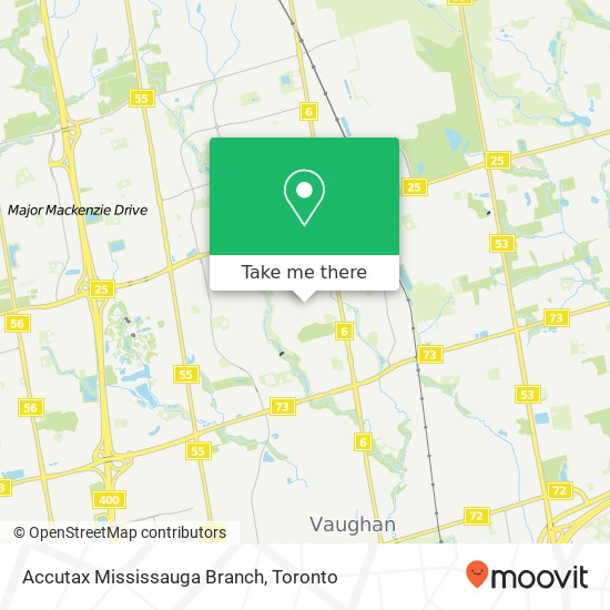 Accutax Mississauga Branch plan