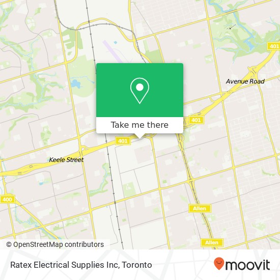 Ratex Electrical Supplies Inc map