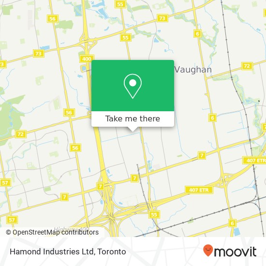 Hamond Industries Ltd map