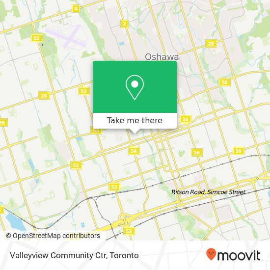 Valleyview Community Ctr map