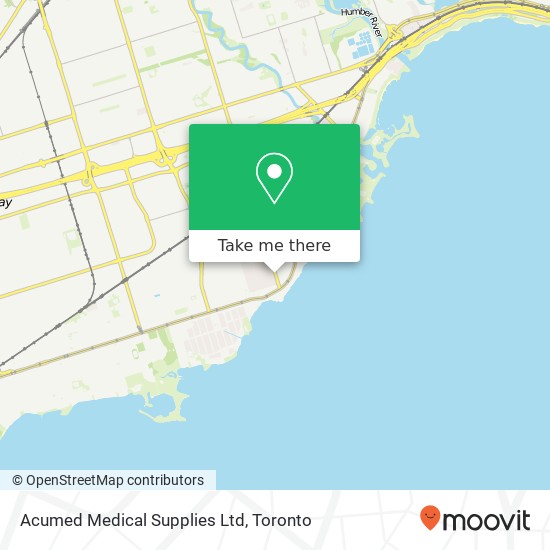 Acumed Medical Supplies Ltd map