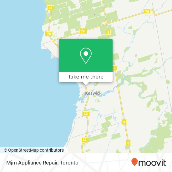 Mjm Appliance Repair map