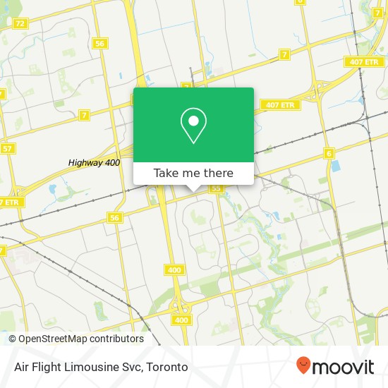 Air Flight Limousine Svc map