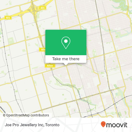 Joe Pro Jewellery Inc map