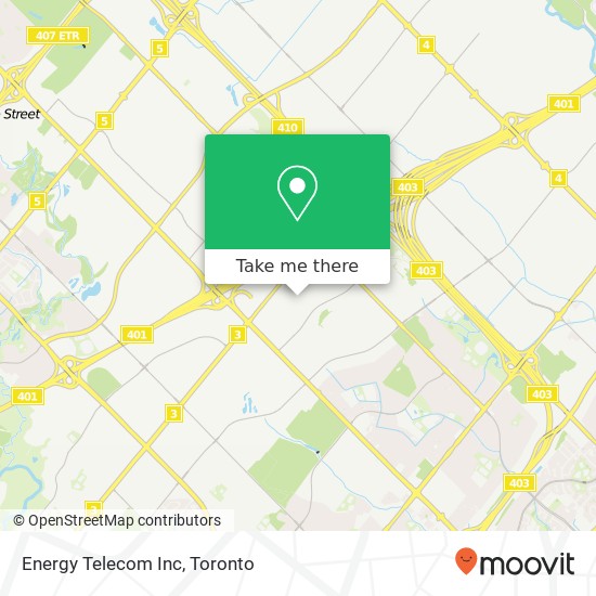 Energy Telecom Inc map