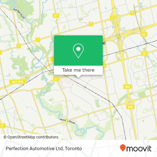 Perfection Automotive Ltd map