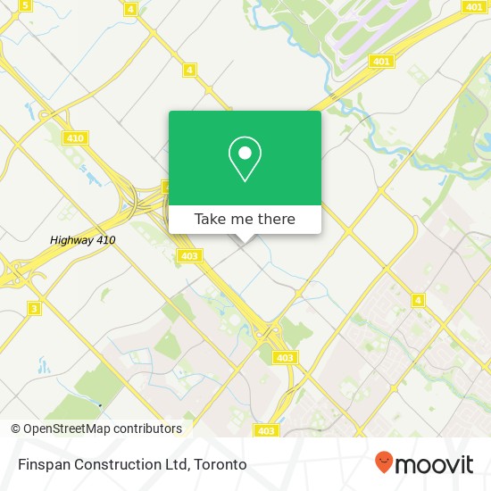 Finspan Construction Ltd map