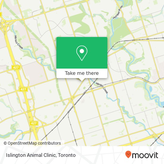 Islington Animal Clinic map