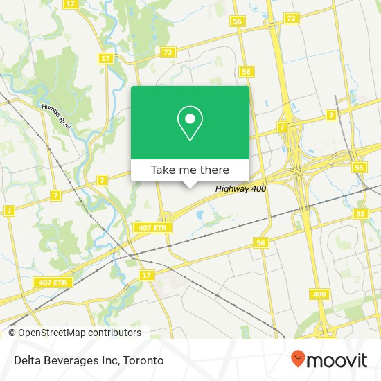 Delta Beverages Inc map