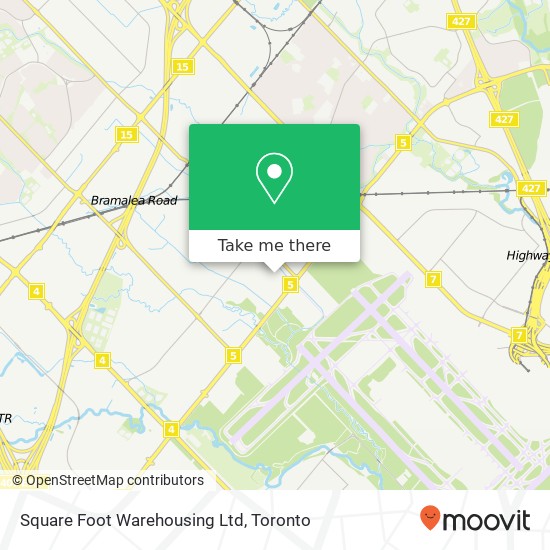 Square Foot Warehousing Ltd map