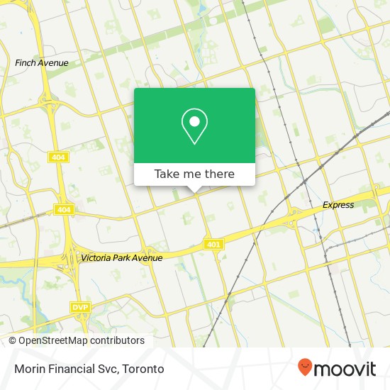 Morin Financial Svc map