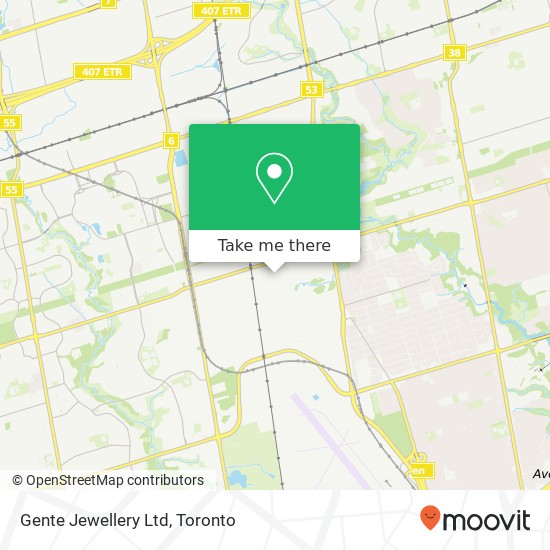 Gente Jewellery Ltd map