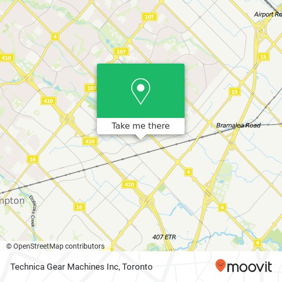 Technica Gear Machines Inc map