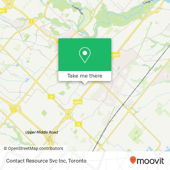 Contact Resource Svc Inc map