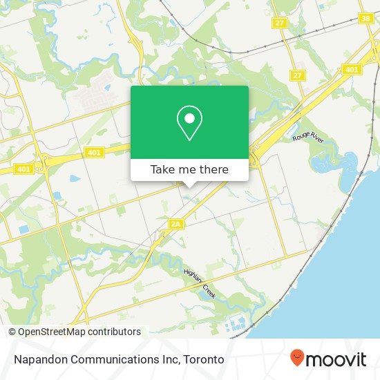 Napandon Communications Inc map
