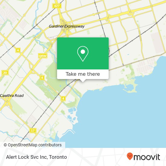 Alert Lock Svc Inc map