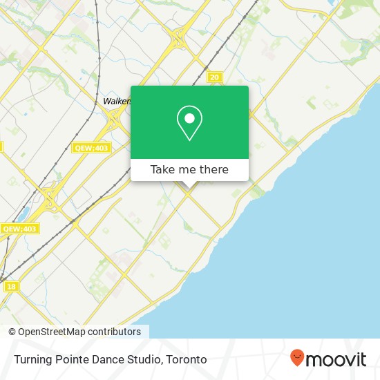 Turning Pointe Dance Studio map