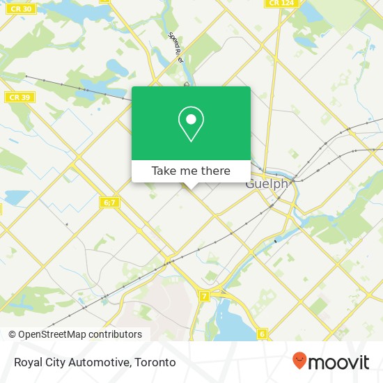 Royal City Automotive map