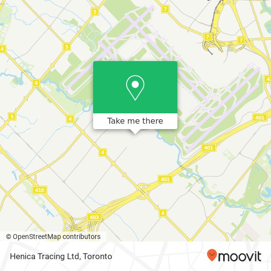 Henica Tracing Ltd map