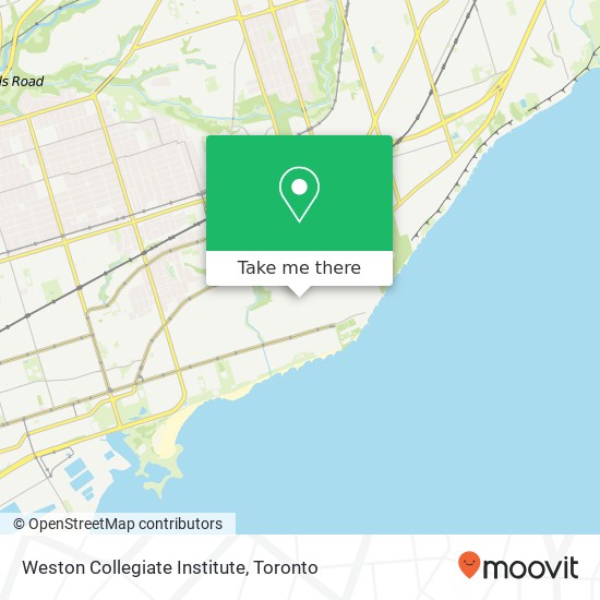 Weston Collegiate Institute map