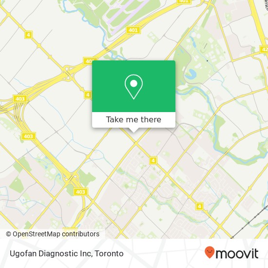 Ugofan Diagnostic Inc map