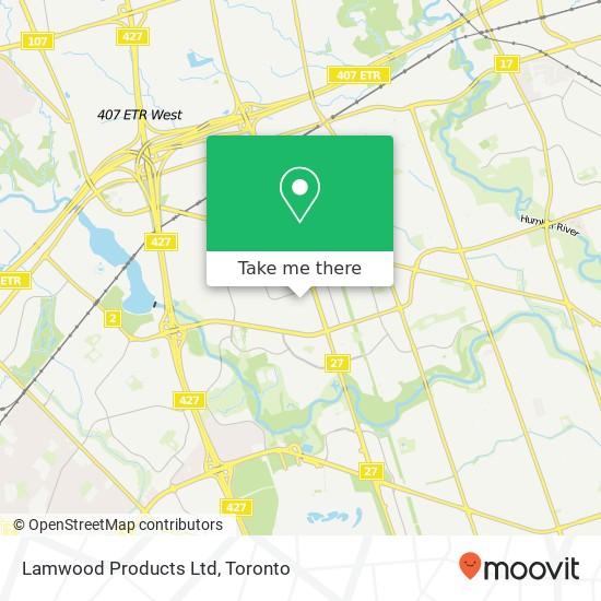 Lamwood Products Ltd map