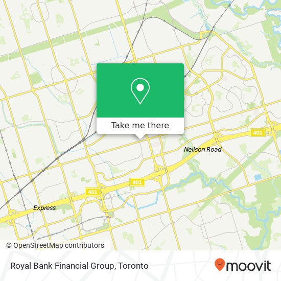 Royal Bank Financial Group map