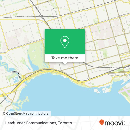Headturner Communications map